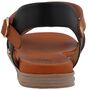 Mustang Damen Sandale Schwarz/Braun