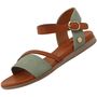 Mustang Damen Sandale Gr�n/Braun