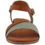 Mustang Damen Sandale Gr�n/Braun