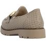 Rieker Damen Slipper Beige