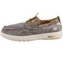 Dockers Herren Canvas Mokassin Grau
