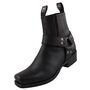 Sendra Herren Biker Stiefelette 8286 Schwarz
