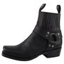 Sendra Herren Biker Stiefelette 8286 Schwarz