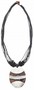 Hals-Kette mit Muschel-Anh�nger Hals-Schmuck