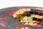 Glas-Mosaik-Schale mit hintermalten Glassteinen belegt - Dekoschale 29 cm