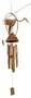 Windspiel Vogel COCOS, natur, gro� aus Holz 