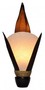Dekoleuchte ARTO, Wandlampe aus nat�rlichem Material, Stimmungsleuchte