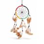 Dreamcatcher Gute Tr�ume  ca. 10 cm - Traumf�nger in Rasta-Farben