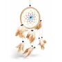Dreamcatcher Gute Tr�ume  ca. 10 cm - Traumf�nger mit farbigem Netz