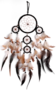 Traumf�nger - Dreamcatcher GUTER TRAUM  11,5 cm & 4 x klein, schwarz