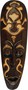Maske BOGUS aus Holz, Gr��e 50 cm, Holz-Maske aus Bali, Wandmaske 