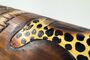Maske GOSA aus Holz, Gr��e 50 cm, Holz-Maske aus Bali, Wandmaske, Motiv Eule und Giraffe