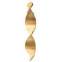 Windspiel Spirale aus Holz