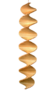 Windspiel Spirale aus Holz
