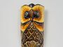 Maske Eule aus Holz, Gr��e 50 cm, Holz-Maske aus Bali, Wandmaske
