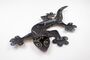 Deko-Gekko aus Metall, 3 Gr��en erh�ltlich