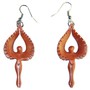 Ohrringe Engel aus Sabo-Wood 