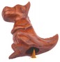 R�ucherdrache aus Holz, 20 cm hoch