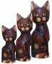 Katze MERLE 3-er Set in den Gr��en 20, 25 und 30 cm 
