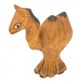 Holzfigur Kamel, ca. 10 cm aus Soar-Holz, handgeschnitzt und leicht bemalt 