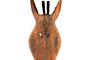 Maske Giraffe, Holz-Maske aus Bali, Wandmaske
