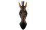Maske Giraffe, Holz-Maske aus Bali, Wandmaske