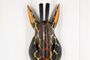 Maske Giraffe, Holz-Maske aus Bali, Wandmaske