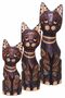 Katze Filou 3-er Set in den Gr��en 20, 25 und 30 cm 
