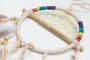 Dreamcatcher halbes Netz, 12 cm Durchmesser