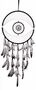 Gro�er Dreamcatcher Auge, 32 cm Durchmesser