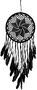 Dreamcatcher Spitze Stern in schwarz, 12, 16, 27 und 32 cm Durchmesser