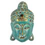 Buddha - Maske T�rkis Wash