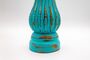 Kerzenst�nder aus Holz T�rkis Wash handgefertigt 25 oder 30 cm