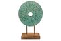 Dekoobjekt Albesia-Holz T�rkis Wash 30 oder 40 cm
