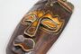 Maske bemalt 20 cm, Holz-Maske aus Bali, Wandmaske
