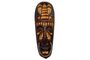 Maske bemalt 30 cm, Holz-Maske aus Bali, Wandmaske