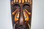 Maske bemalt 30 cm, Holz-Maske aus Bali, Wandmaske
