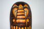 Maske bemalt 30 cm, Holz-Maske aus Bali, Wandmaske