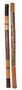 Didgeridoo aus Bambus, handgefertigt mit Dotpainting, ca. 115 cm