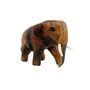 1 Elefant laufend, Holz-Elefant