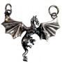 Gothic-Anh�nger Gefl�gelter Schlangen-Drache, mystischer Schutz-Anh�nger 