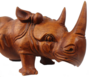 Nashorn aus Holz, Soar-Wood