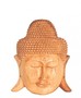 Buddha Maske, Holz-Maske aus Bali, Wandmaske 25 cm 
