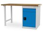Werkbank | Reihenwerkbank, 1 x Schubladenschrank, B/T/H 1500x750x859 mm