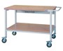 Mobile Werkbank mit 2 Fachbden 