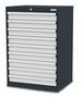 Simplaflex Schubladenschrank 9 Schubladen 700x575x1020 mm