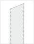 1 x Vollblech Seitenwand f�r Regale, H/B 2500x300-800 mm