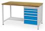 Werkbank | Kastenwerkbank 5 x Schublade B/T/H 1500x750x959 mm