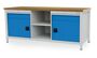 Werkbank | Kastenwerkbank 2 x Schublade 2 x Fl�gelt�r B/T/H 2000x750x959 mm