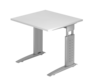 Schreibtisch hhenverstellbar | Brotisch | B/T 800 x 800 mm